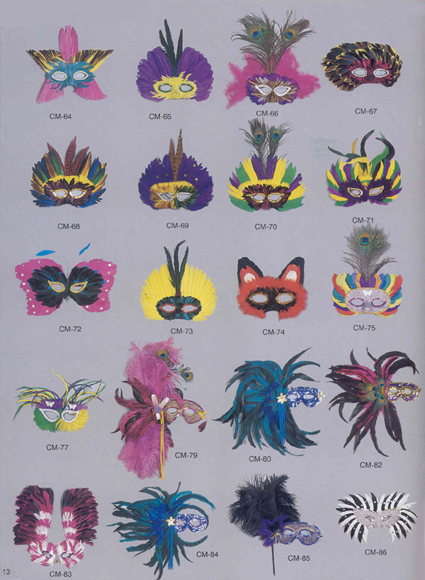 Feather BOA/MASK