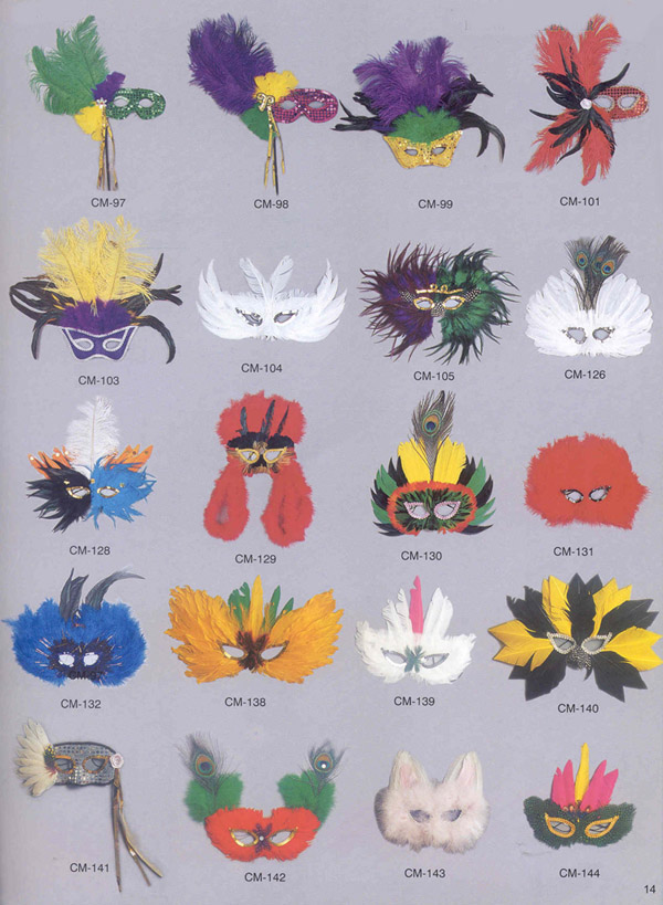 Feather BOA/MASK