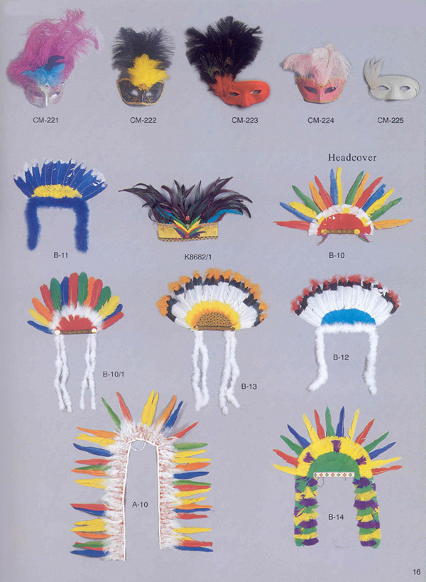 Feather BOA/MASK