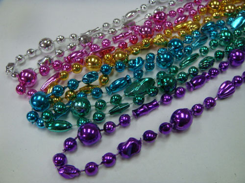 MARDI GRAS BEADS MOT