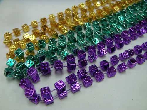 MARDI GRAS BEADS MOT