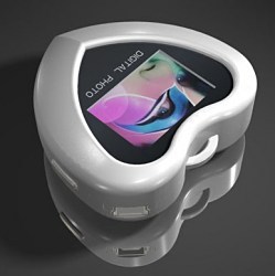 1.1 inches Cstn Screen Digital Photo Frame, 65k Color Display, Built-in Li-ion Battery