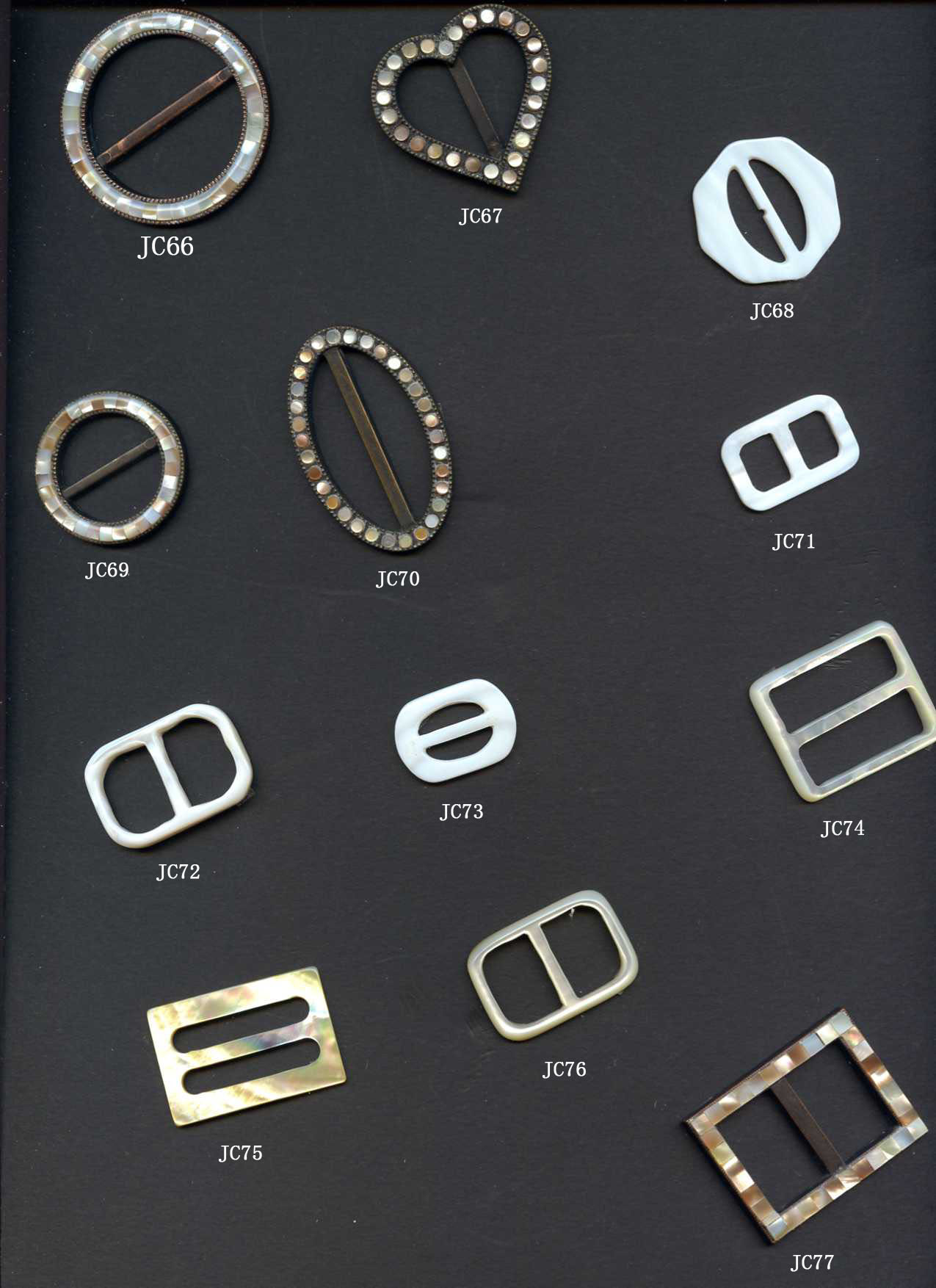 shell buckles