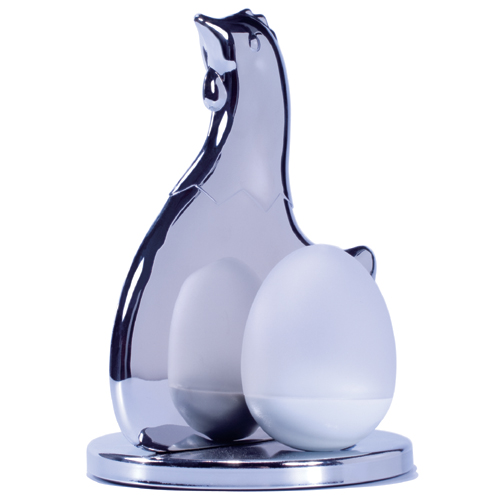 HEN Salt & Pepper Shakers with Stand