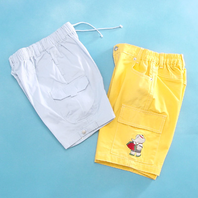 Boy's 100% Cotton Woven Shorts