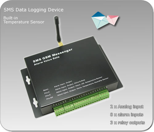 Sms Alarm Temperature Messenger