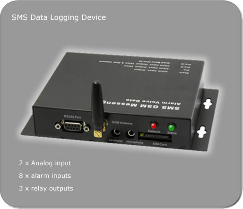 Sms Data Logging Device