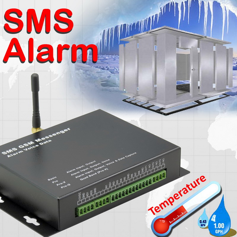 Sms Alarm Temperature Humidity Control