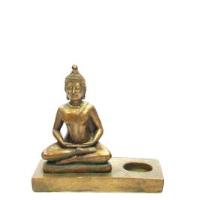POLYRESIN CANDLE HOLDER