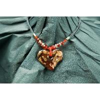 Pet Lazurite Glass Necklace