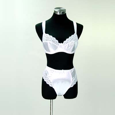 Ladies Knitted Wire Bra & Ladies Knitted Brief