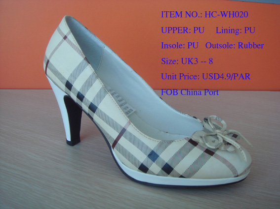 Lady's High Heel Fashion Shoes