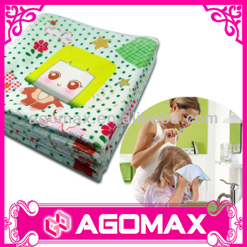2014 Hot Promotional Microfiber Face Towel