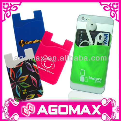2014 Hot Promotional Silicone mobile smart pocket