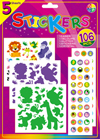 106PCS STICKER SET