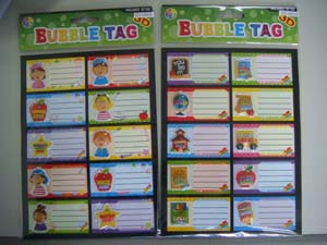 BUBBLE TAG STICKER