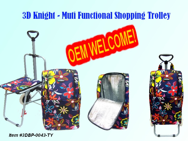 3D Knight Ltd - Muti Functional Shopping Trolley