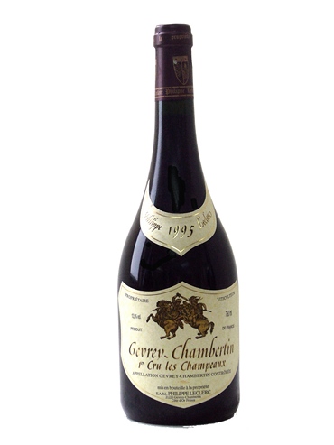 DOMAINE PHILIPPE LECLERC GEVREY-CHAMBERTIN PREMIER CRU LES CHAMPEAUX 1995