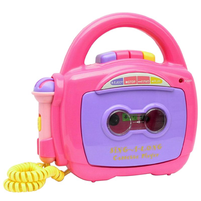 Sing-A-Long Cassette Player with Microphone