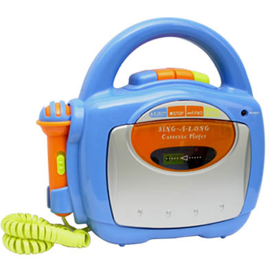 Sing-A-Long Cassette Player with Microphone
