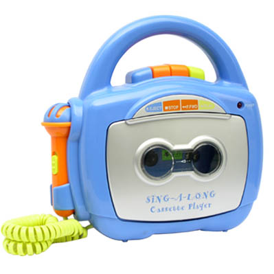 Sing-A-Long Cassette Player with Microphone