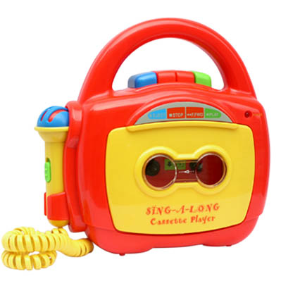 Sing-A-Long Cassette Player with Microphone