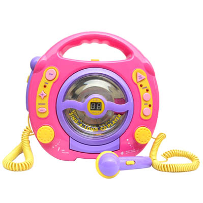 Sell Sing-A-Long CD PLAYER WITH DUAL MICROPHONES