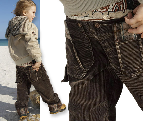 Sell Nice and richt padded boys padded coduroy pant