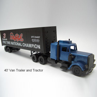 40' Van Trailer & Tractor