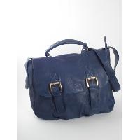 Goat skin messenger bag