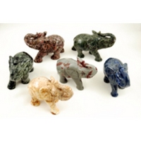 Gemstone Carved Animals