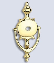 Brass door knocker