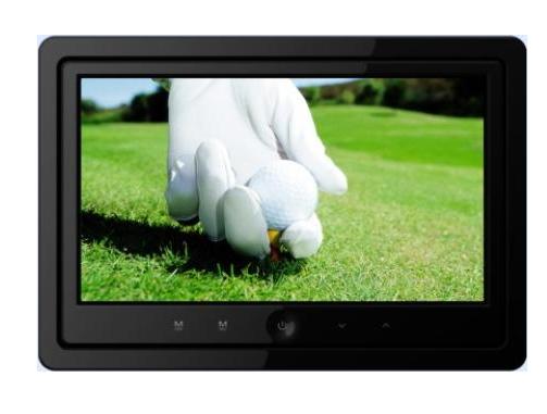 9 Inch Slim Headrest Lcd Monitor With Touch Button, Auto Headrst Monitor
