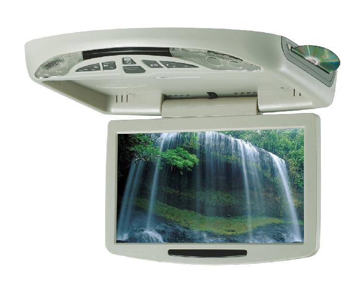 12 Inch Flip Down Led Monitor With Dvd Player/sd Support/usb Slot