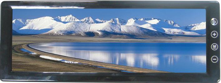 10.2inch Rearview Lcd Mirror Monitor With Touch Button