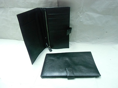 Cow Hide Leather Travel Wallet