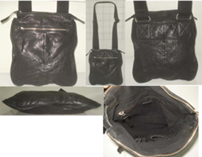 Cow Hide Leather Flat Reporter (washed leather)