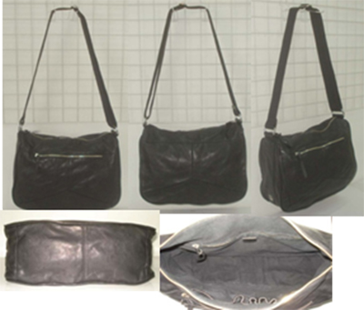 Cow Hide Leather Messenger (washed leather)