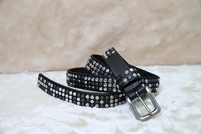 Stud Leather Belt