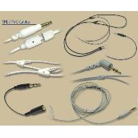 PVC Cable for headphone and earphone with 3.5mm plug