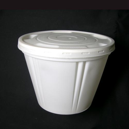 Biodegradable cornstarch bowl, disposable