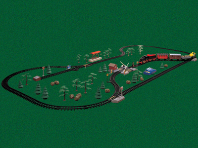 golden bright royal express wireless train set