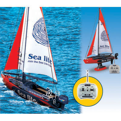 SCALE 1:25 FULL FUNCTION RADIO CONTROL SAILING BOAT WITH MOTOR