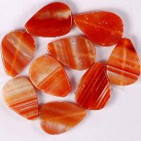RED SARDONYX AGATE TEARDROP Loose Beads 25x35mm #ffn0049