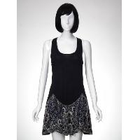 Silk Beaded Woven Dress