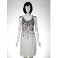Silk Beaded Embroidery Dress