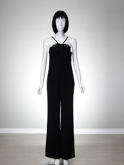 Poly Crepe Embroidery Woven Jumsuit