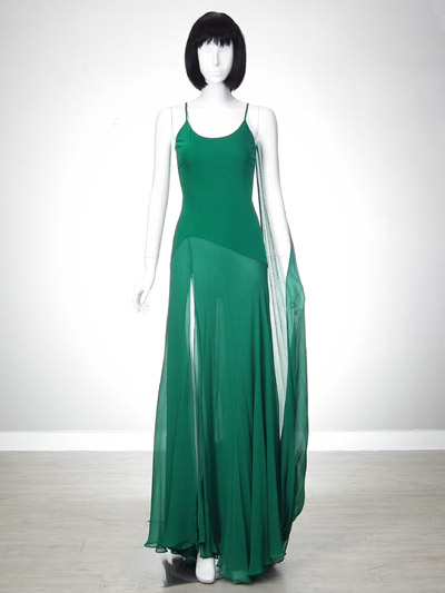 Silk Crepe Woven Dress