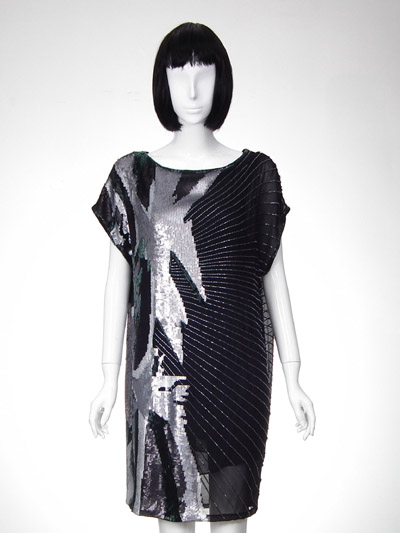 Full Sequins Dress