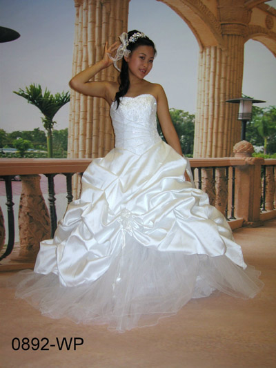 wedding gown